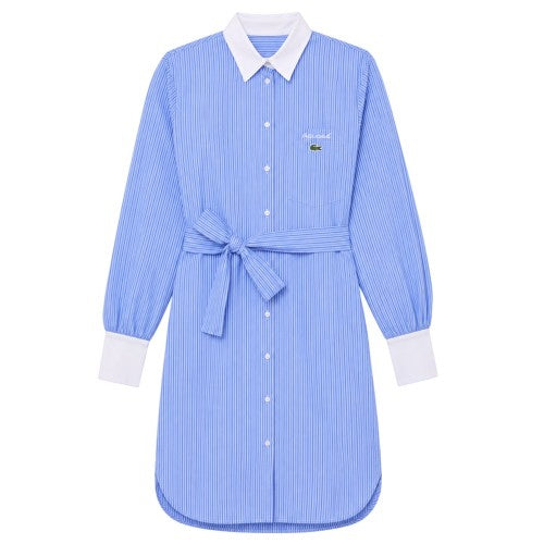 Front - Lacoste Womens/Ladies Rene Shirt Dress