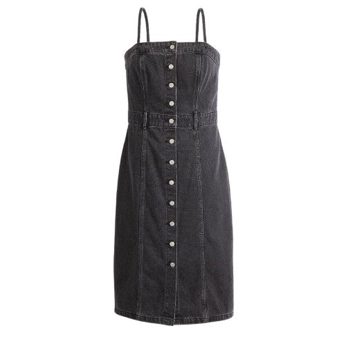 Front - Levis Womens/Ladies Denim Midi Dress