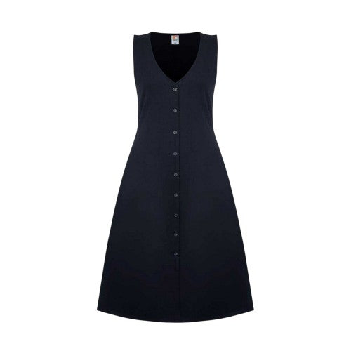 Front - SoulCal Womens/Ladies V Neck Sleeveless Midi Dress