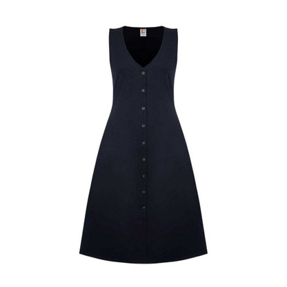 Front - SoulCal Womens/Ladies V Neck Sleeveless Midi Dress