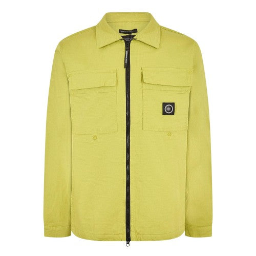 Front - Marshall Artist Mens Full Zip Overshirt