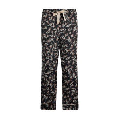 Front - CCDK Copenhagen Womens/Ladies Janet Leaf Print Pyjama Bottoms