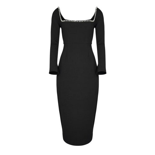 Front - Muse Womens/Ladies The Ultimate Muse Pearl Midi Dress