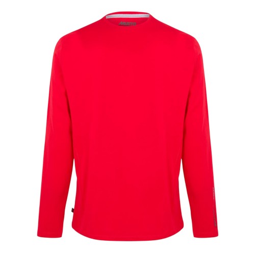 Front - Musto Mens Sunblock Plain Long-Sleeved T-Shirt