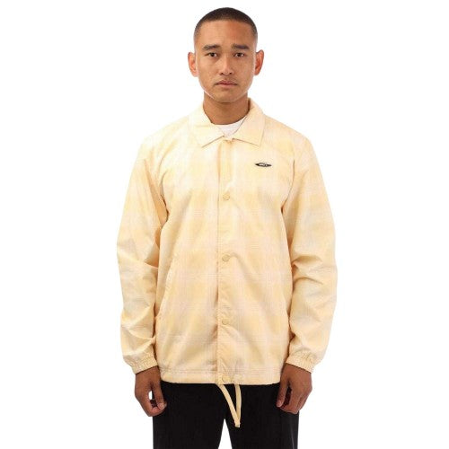 Front - Adidas Mens Logo Coach Jacket