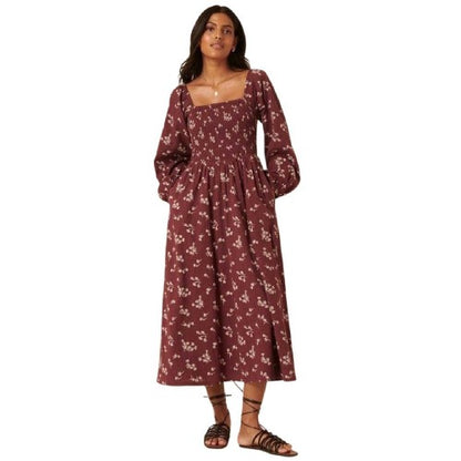 Front - Nobody´s Child Womens/Ladies Imogen Long-Sleeved Midi Dress