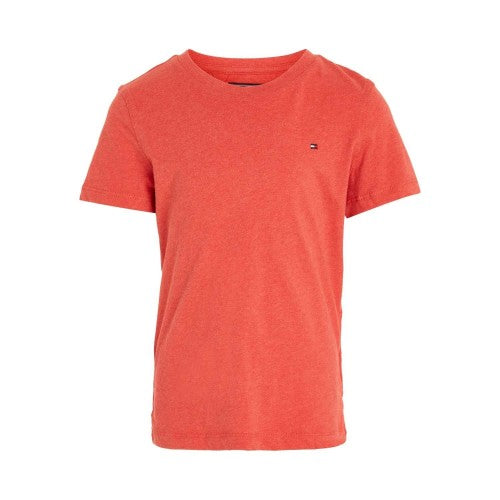 Front - Tommy Hilfiger Childrens/Kids Organic Cotton T-Shirt