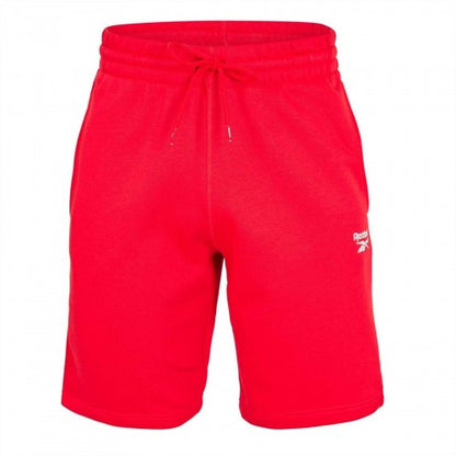 Front - Reebok Mens Identity Fleece Shorts