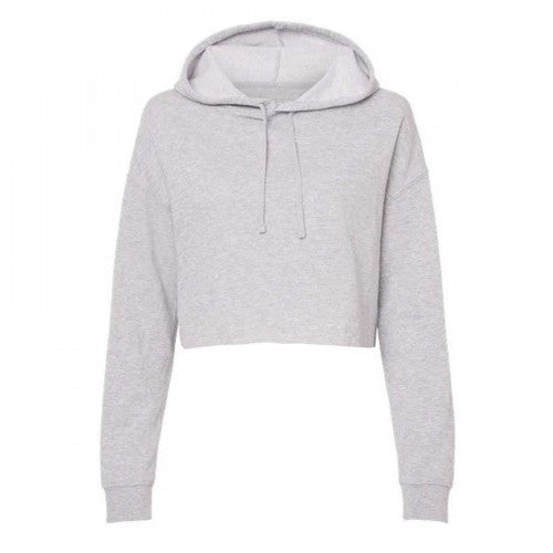 Front - Miso Womens/Ladies Marl Cropped Hoodie