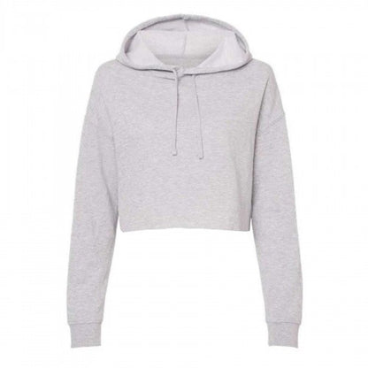 Front - Miso Womens/Ladies Marl Cropped Hoodie