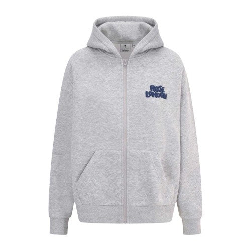 Front - Rose London Womens/Ladies Graphic Print Full Zip Hoodie