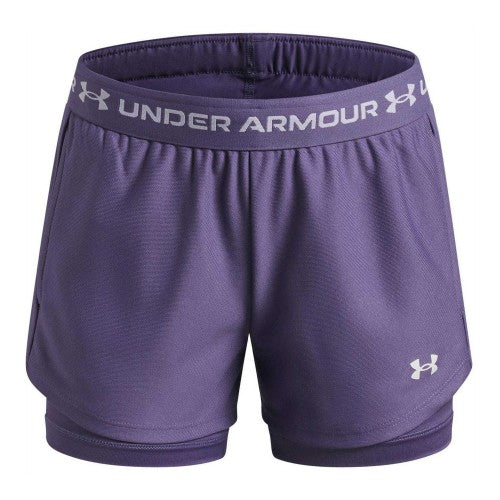 Front - Under Armour Childrens/Kids Tech Play Up Shorts
