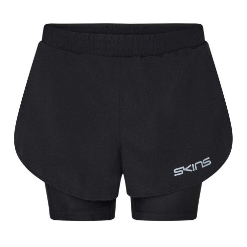 Front - Skins Womens/Ladies Series-3 Superpose Running Shorts