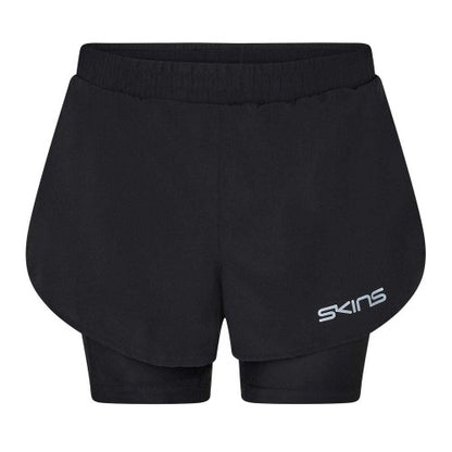 Front - Skins Womens/Ladies Series-3 Superpose Running Shorts