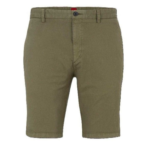 Front - Hugo Boss Mens David Chino Shorts