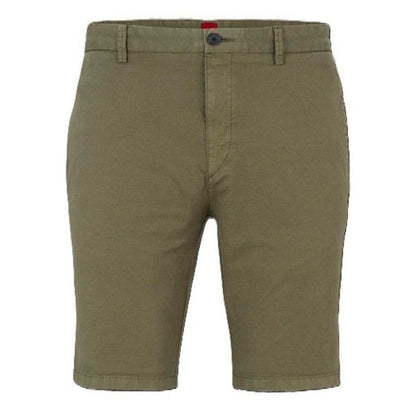 Front - Hugo Boss Mens David Chino Shorts