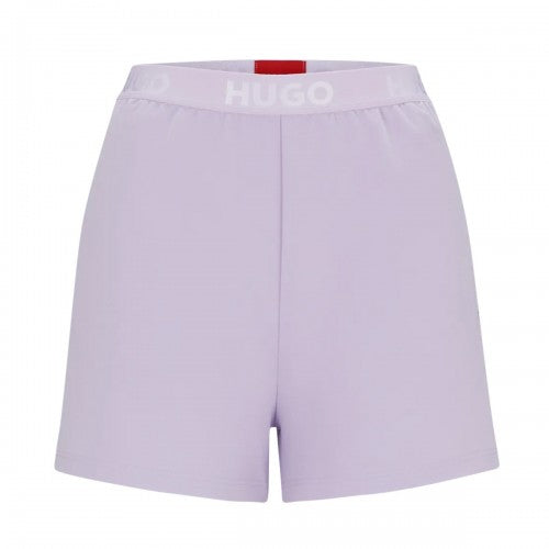Front - Hugo Womens/Ladies Logo Shorts