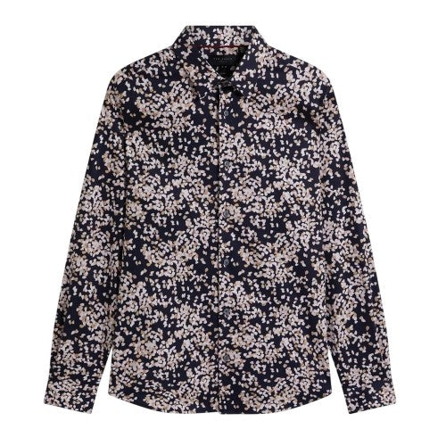 Front - Ted Baker Mens Leaf Print Shirt