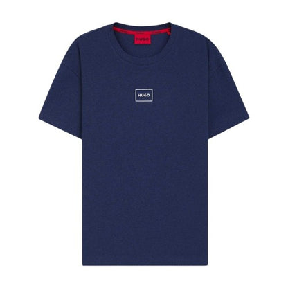 Front - Hugo Mens Laze Short-Sleeved Pyjama Top