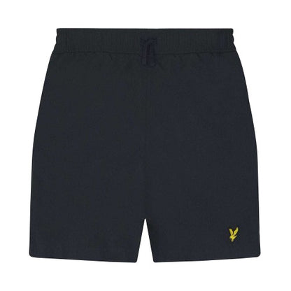 Front - Lyle & Scott Boys Plain Swim Shorts
