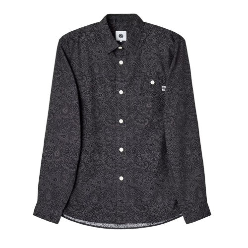 Front - Pretty Green Mens Paisley Regular Shirt