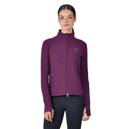 Front - Dublin Womens/Ladies Logo Full Zip Jacket