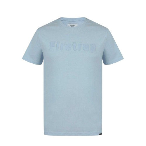 Front - Firetrap Mens Logo Cotton T-Shirt