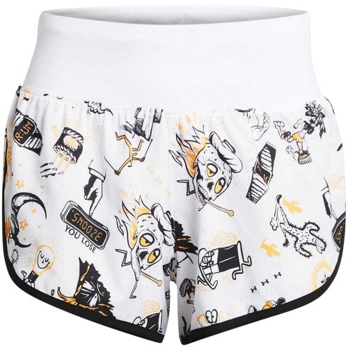 Front - Under Armour Womens/Ladies Graphic Print Running Shorts