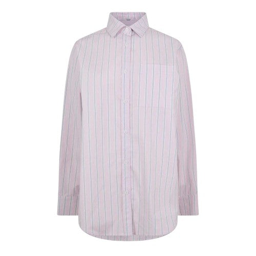Front - Jack Wills Womens/Ladies Stripe Poplin Regular Long-Sleeved Shirt