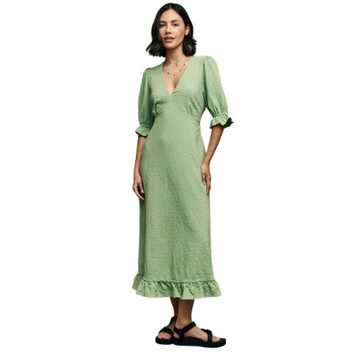 Front - Nobody´s Child Womens/Ladies Delilah Puff Sleeve Midi Dress