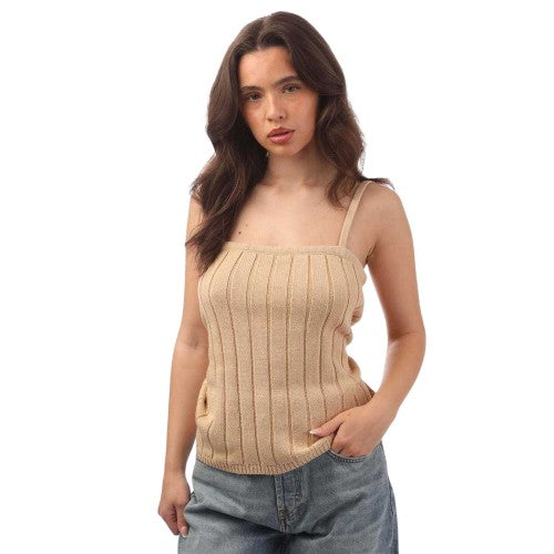 Front - Nobody´s Child Womens/Ladies Organic Cotton Ribbed Camisole