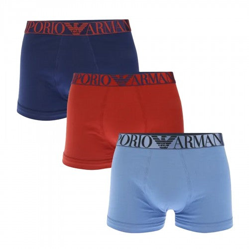 Front - Emporio Armani Mens Boxer Shorts (Pack of 3)