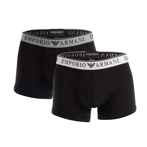 Front - Emporio Armani Mens Boxer Shorts (Pack of 2)