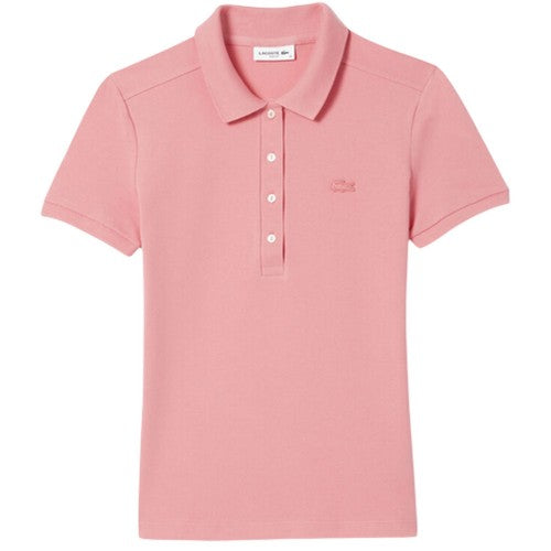 Front - Lacoste Womens/Ladies Pique Stretch Polo Shirt