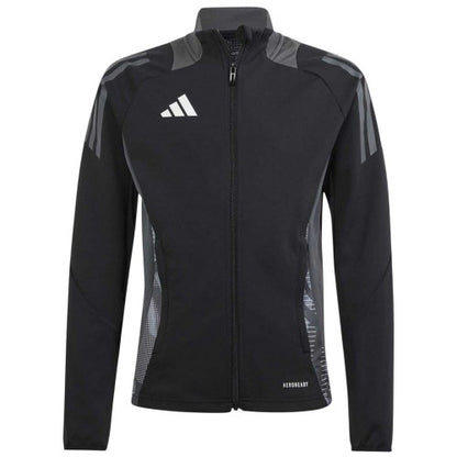 Front - Adidas Childrens/Kids Tiro 24 Funnel Neck Raglan Track Top