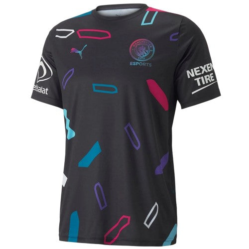 Front - Puma Mens Esports Manchester City FC Replica Jersey