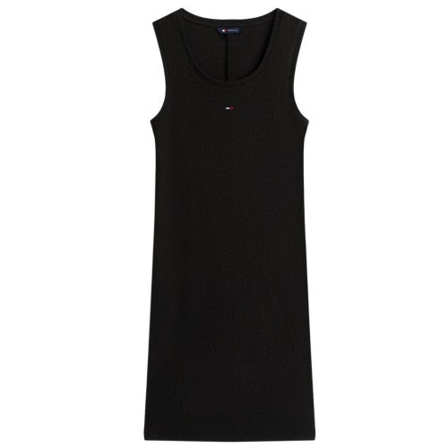 Front - Tommy Jeans Womens/Ladies Essential Ribbed Longline Camisole