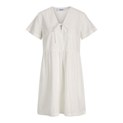 Front - JJXX Womens/Ladies V Neck Short-Sleeved Mini Dress