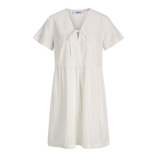 Front - JJXX Womens/Ladies V Neck Short-Sleeved Mini Dress