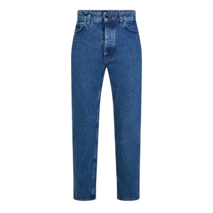 Front - Boss Mens Akron Denim Jeans