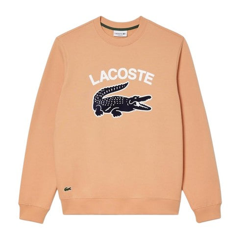 Front - Lacoste Mens Logo Printed Sweatshirt