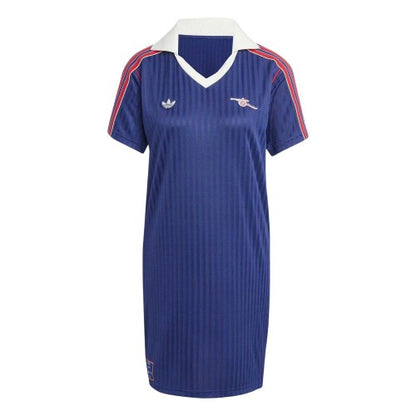 Front - Adidas Womens/Ladies Arsenal FC T-Shirt Dress