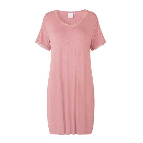 Front - CCDK Copenhagen Womens/Ladies Jacqueline Lace Detail T-Shirt Dress