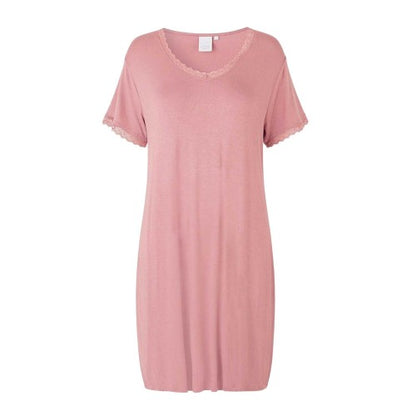 Front - CCDK Copenhagen Womens/Ladies Jacqueline Lace Detail T-Shirt Dress