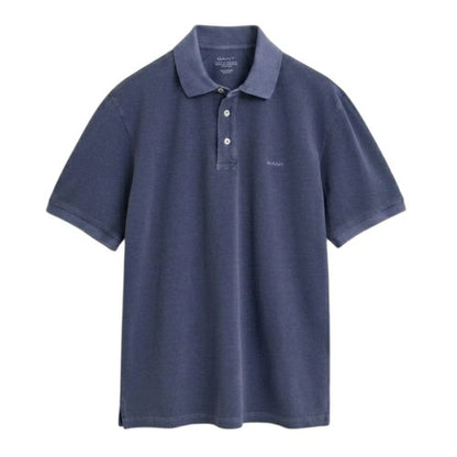 Front - Gant Mens Logo Pique Sun Faded Polo Shirt