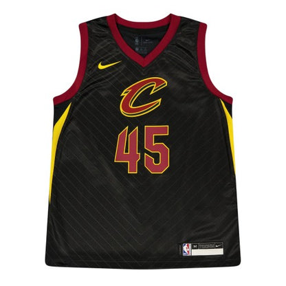 Front - Cleveland Cavaliers Childrens/Kids Donovan Mitchell Nike Basketball Jersey