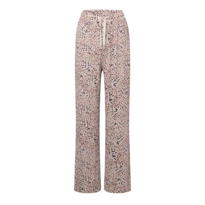 Front - Boss Womens/Ladies Animal Print Pyjama Bottoms