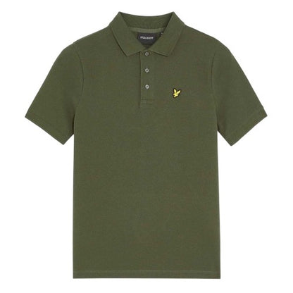Front - Lyle & Scott Mens Embroidered Logo Polo Shirt