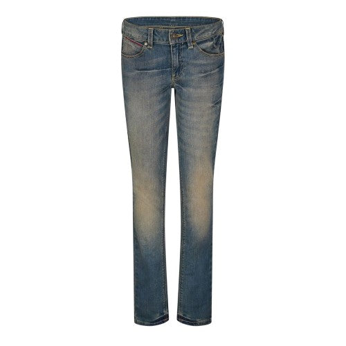 Front - Puma Womens/Ladies Faded Skinny Jeans