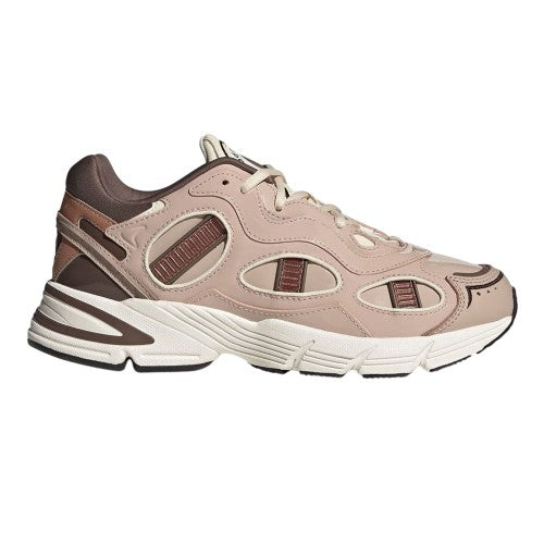 Front - Adidas Womens/Ladies Astir Leather Platform Trainers